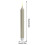 LED Taper Candles Flameless Warm Light 12PCS 3