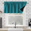 Blackout Curtain Valance Solid Color Set 3