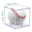 8Pcs Baseball Display Case,UV Protected Dustproof Acrylic Display Boxes,Clear Display Case for Baseball Memorabilia 10