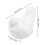 Foam Hen Mould White 14cm 4 pcs 2