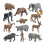 Wildlife Animal Figurines Set 12 Pieces 4