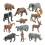 Wildlife Animal Figurines Set 12 Pieces 5