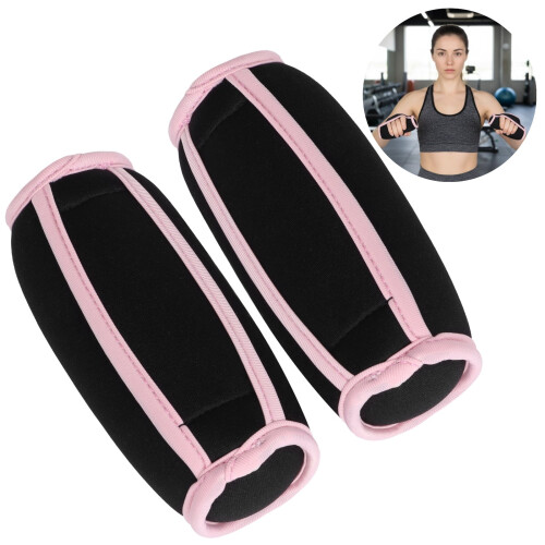 Adjustable Dumbbell Hand Weights Set of 2 with Straps