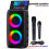 HY-3317 Wireless Speaker with Belt Microphone Stereo 2