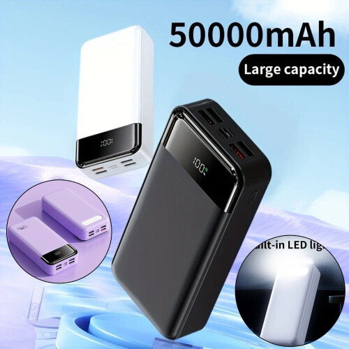Power Bank 50000mAh Large Capacity Portable Fast Charging 1