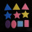 Sponge Painting Brushes Assorted Shapes 18 Pack 8