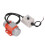 DC12V vibrating motor aluminum alloy red copper 4