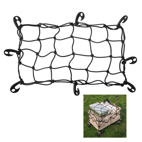 Collapsible Cargo Net for Utility Wagon Cart 1