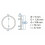 Universal Round Rubber Arm Pad for Auto Lift 4 pcs 3