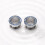 Rhinestone Crystal Ear Plug Tunnels Screw Fit 1 Pair 4