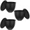 Silicone Stand Mixer Bowl Liners Black 3 Pcs 3