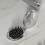 Folding Hair Brush with Mirror Round Compact Massage Comb 2