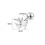 Butterfly Stud Earrings Gold Color 1 Pair 4