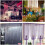 Sparkling String Curtains Glitter Silver 2 pcs 100x200 cm 3