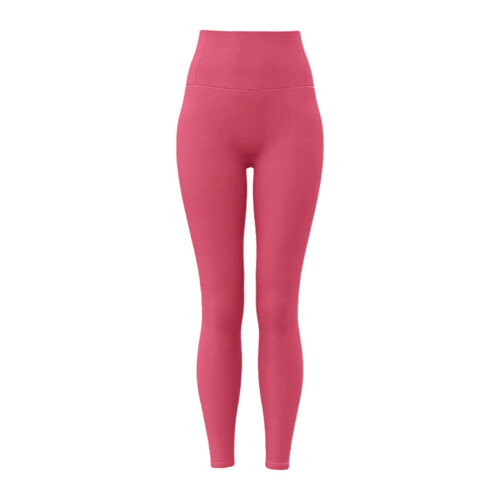 Women's Tummy Control Leggings Pink XL 2