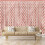 Rose Gold Heart Fringe Curtains for Wedding Backdrop 2