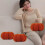 Halloween pumpkin plush pillow 8 inch 5