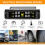 Solar-Powered TPMS with 4 External Sensors and 5 Alarm Modes 7