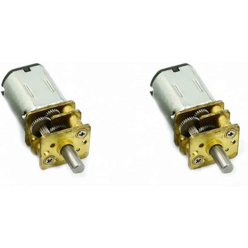 Mini Metal Gearwheel DC Motor 6V 2 pcs 1