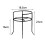 Deevoka beverage dispenser stand black beer holder 5