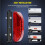 AUTOXBERT LED Side Marker Light Amber Red 3LED Waterproof 3