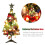 Mini Christmas Tree 60cm with LED Lights and Ornaments 8