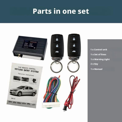 Keyless Entry System for Car O4H7 X2H3 C1G6 R2D4 E9C9 1