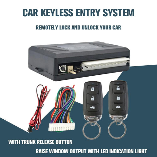 Keyless Entry System for Car O4H7 X2H3 C1G6 R2D4 E9C9 2