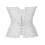 Women's Satin Lace Bustier Corset Set with G-string S-6XL 5