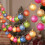 LED Christmas String Lights Colorful Glitter Ball Battery 8