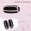Adjustable Dumbbell Hand Weights Set of 2 with Straps 5