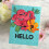 3D Embossing Folders Clear Plastic 6.3 x 4.5 Inch 6