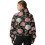 Women's Half-Zip Cropped Sweatshirt Loose Fit L 2
