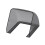 Wall Socket Box Cover for Outdoor Bathroom Restaurant Black 2