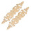 Wood Carved Applique Frame Decal Onlay Decor 1 Piece 3