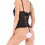 Women's Underbust Waist Trainer Corset Lace Boned Plus Size 4