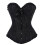 Women's Underbust Waist Trainer Corset Lace Boned Plus Size 7