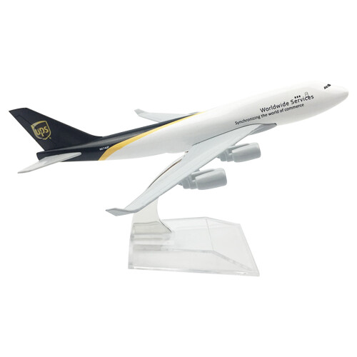 B747 airplane model alloy diecast 1/400 scale 1