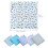 Cotton Patchwork Fabric Bundle Blue Series 50x50cm 2