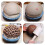 2X Hemispherical/Semi-Circular Modeling Mold DIY Round Ceramic Bowl/Basket Pottery Teaching Modeling Tools Diameter 7cm 3