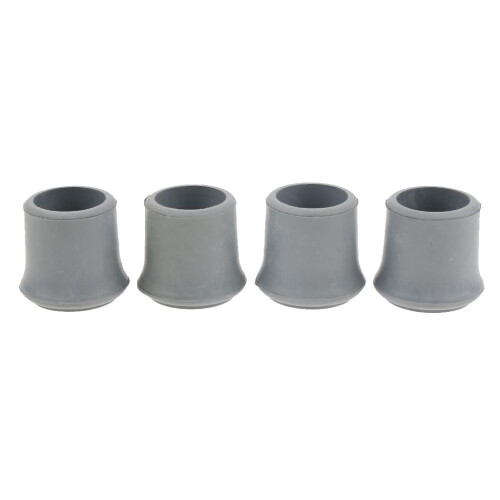 Rubber Hiking Pole Tips 25mm 4 Pcs 1