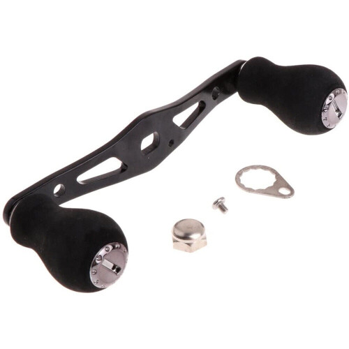 Black EVA Fishing Reel Handle Grip 2 pcs 2