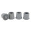 Rubber Hiking Pole Tips 25mm 4 Pcs 5