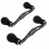 Black EVA Fishing Reel Handle Grip 2 pcs 2
