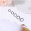Clicker Nose Piercing Ring Black 20G 2