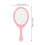 Hand Held Mirror Retro Handle Portable Ergonomic Travel 2 7