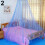 Lace Insect Bed Canopy Net Round Dome Mosquito Net Light 5
