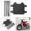 Dirt Bike Front Number Plate Accessories Sturdy Lightweight 6