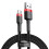 Baseus Cafule USB til USB-C-kabel, 3A, 1m - rød/svart 1