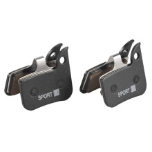2Pairs Organic MTB Bike Brake Pads Cycling Road Bicycle Resin Disc Brake for HRD Red 22 B1 HRD Force 22 HRD CX1